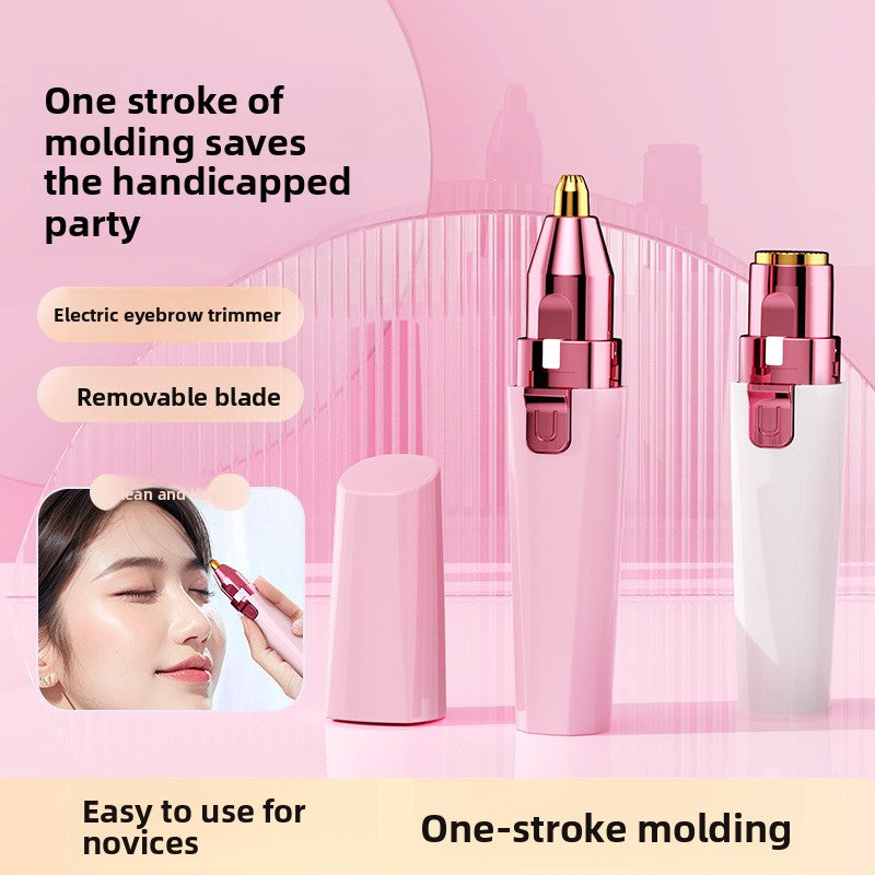 Electric Eyebrow Trimmer and Facial Shaver