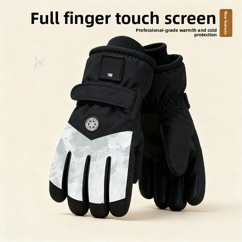Electric heating gloves