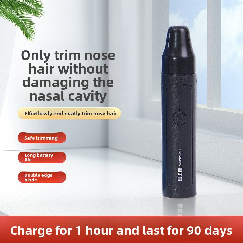 Electric Nose Hair Trimmer Rechargeable USB Waterproof