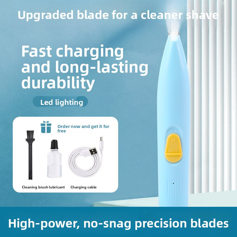 Electric Pet Paw Hair Clipper Silent Grooming Tool