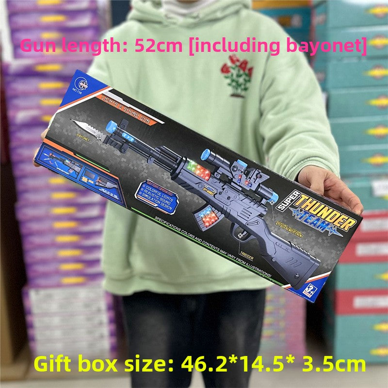 Electric Sound and Light Toy Gun
