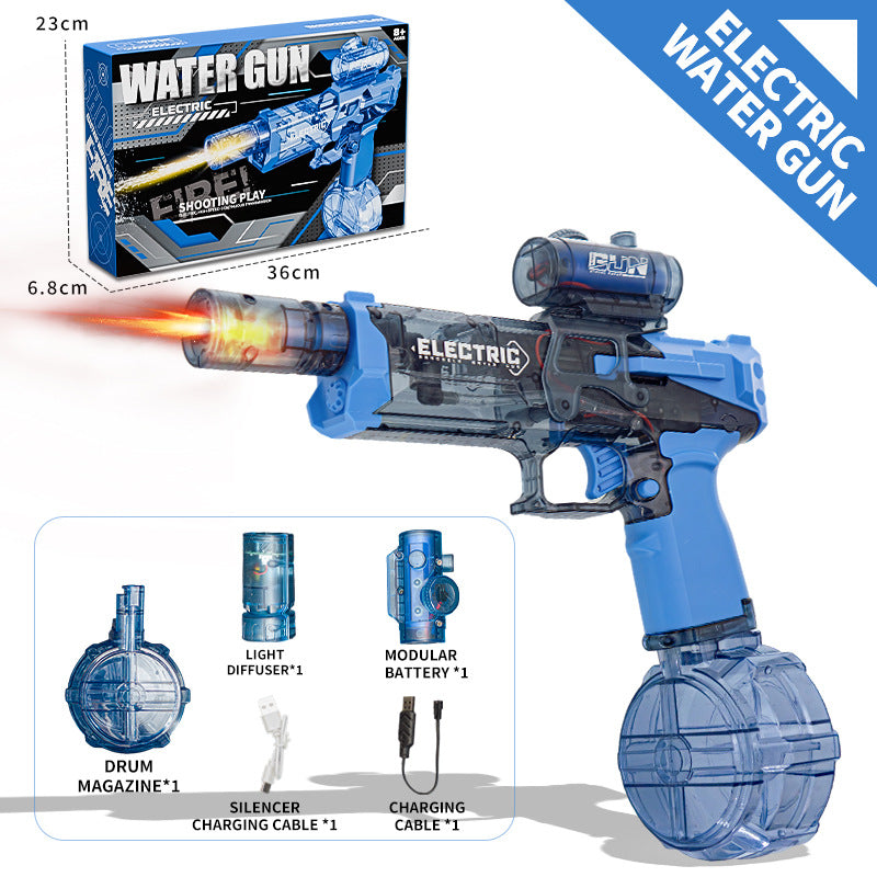 Electric water gun, children's water gun toy