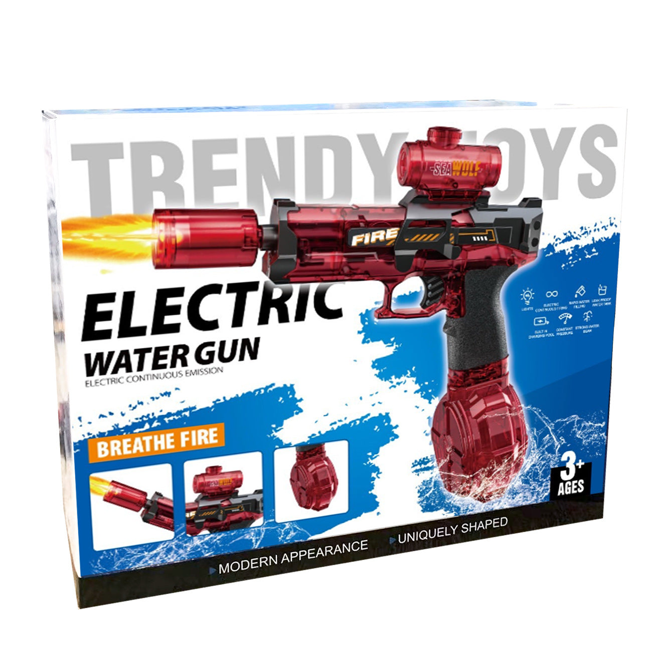 Electric water gun toy