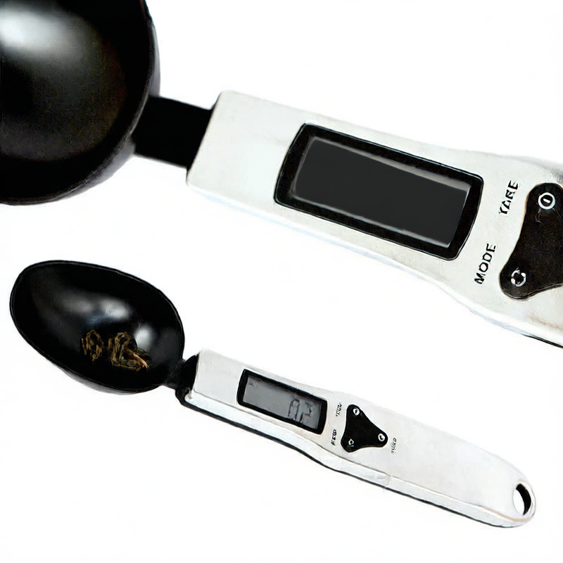 Electronic measuring spoon