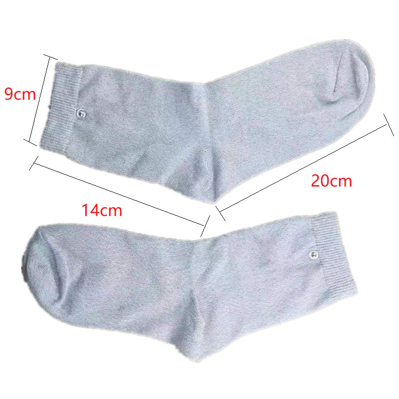 Electrotherapy electrode socks
