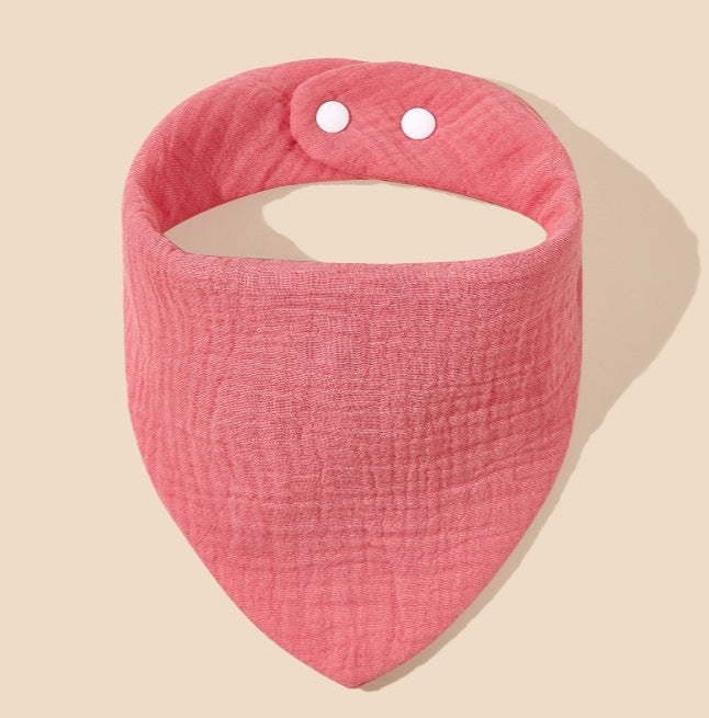 Embroidered Cotton Baby Bib
