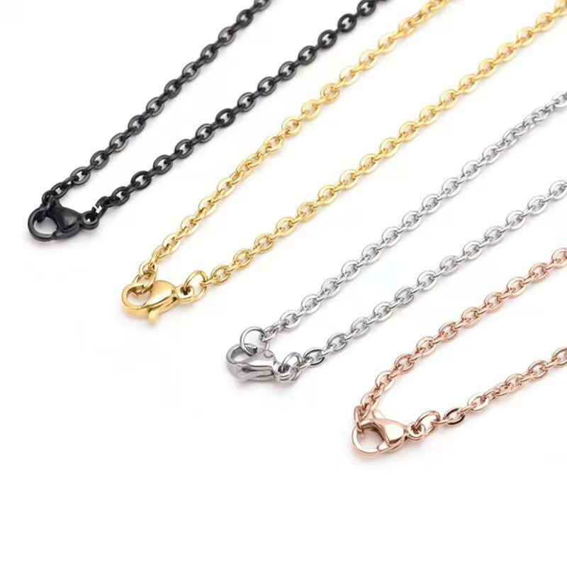 Envelope Pendant DIY Customizable Necklace