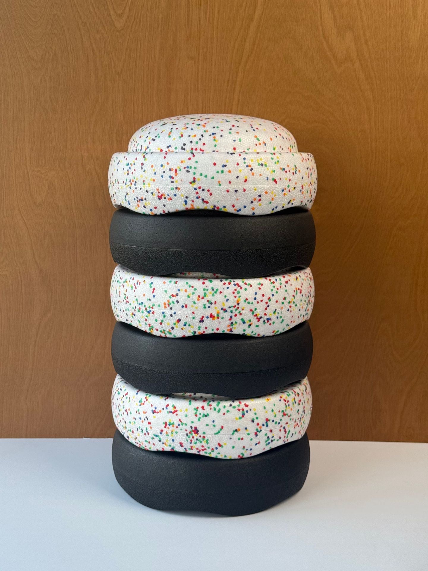 EPP Foam Rainbow Stepping Stones and Balance Board Set