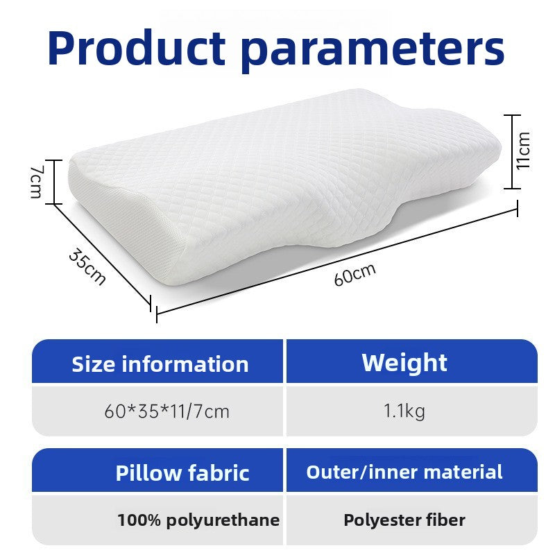 Ergonomic Memory Foam Cervical Pillow