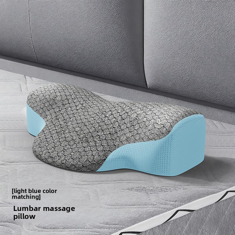 Ergonomic Memory Foam Lumbar Support Pillow