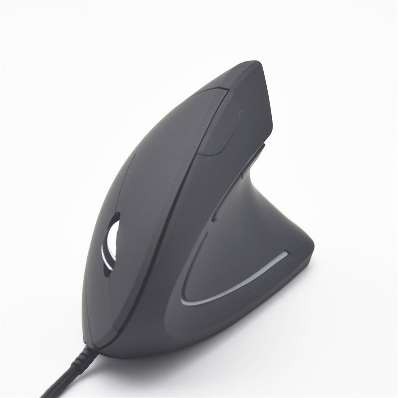Ergonomic vertical wireless mouse