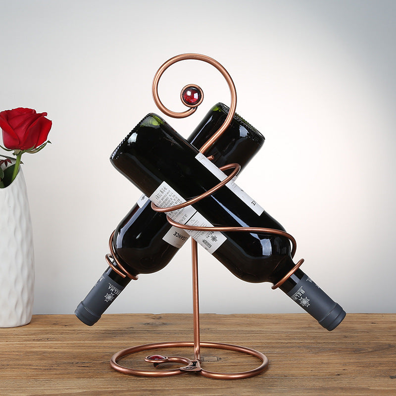 European-style wine rack decoration piece