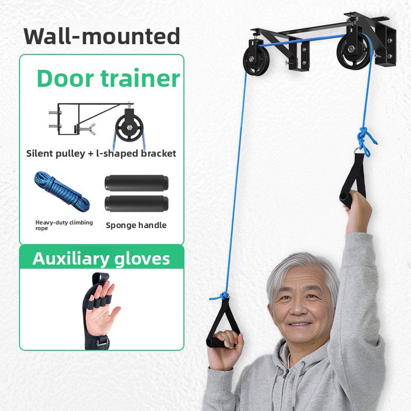 Exercise pulley ring