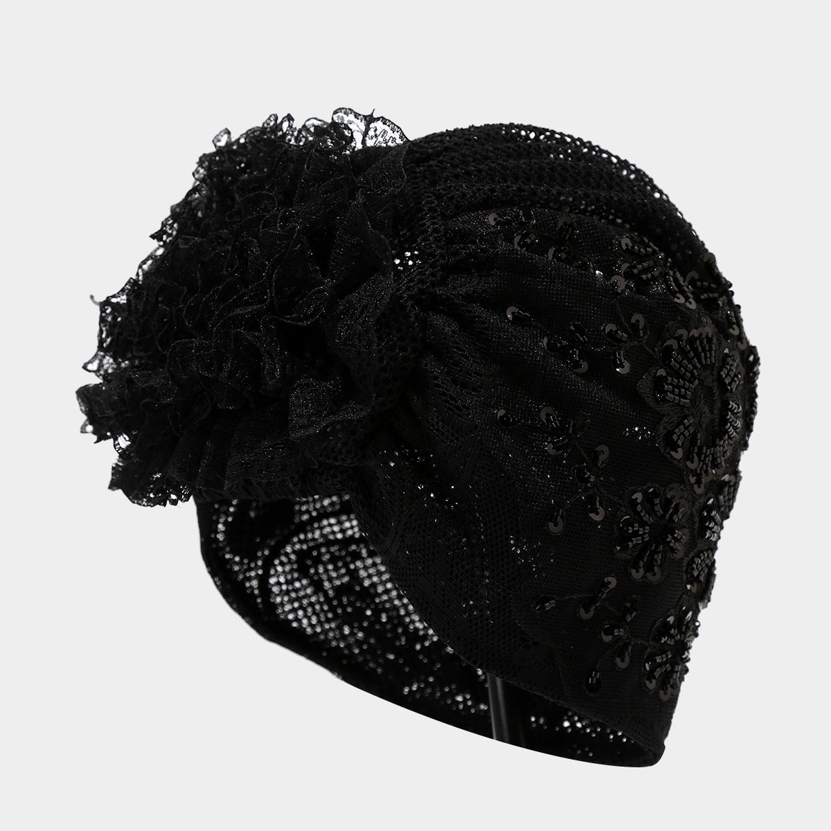 Fashion Floral Muslim Headscarf Breathable Turban for Women