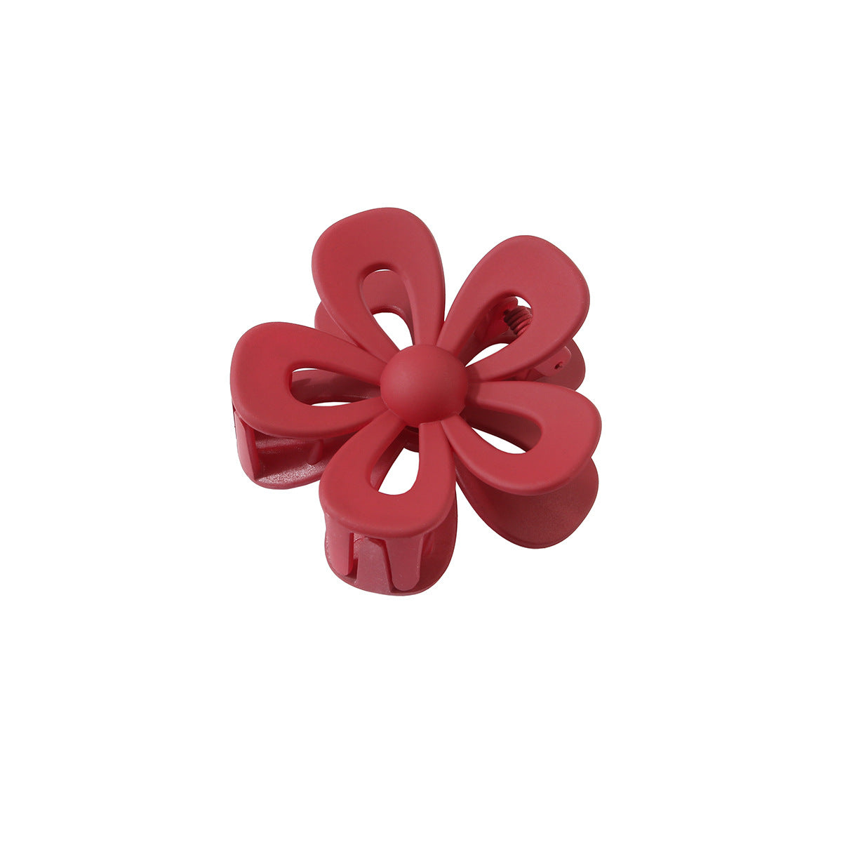 Fashion Flower Hair Clip ABS Grip Claw Clip for Women