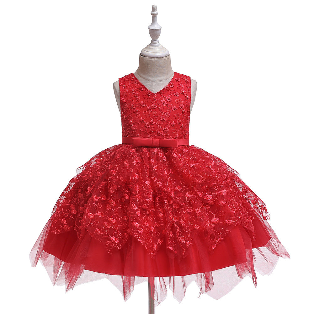 Baby Girls’ Dresses for Kindergarten Middle & Small Children