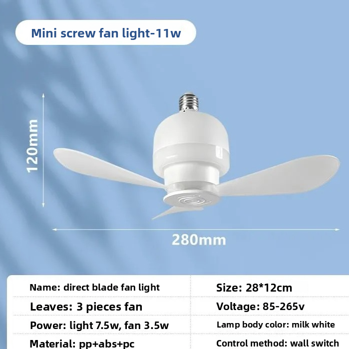 Five Head Ceiling Fan Light with Remote Control