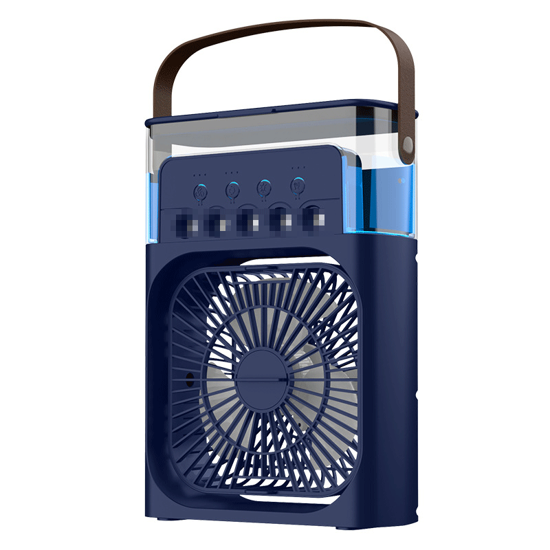 Five-hole cooling multi-function fan