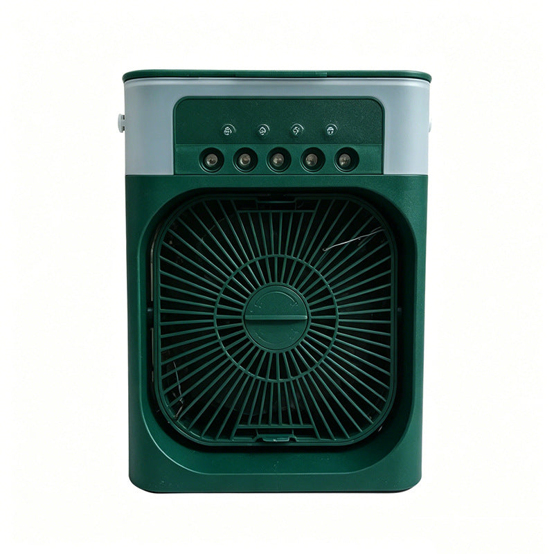 Five-Hole Spray Fan with Humidifying and Cooling Portable Desktop Fan