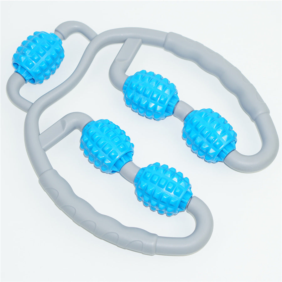 Five-Wheel Leg Massager Yoga Muscle Roller