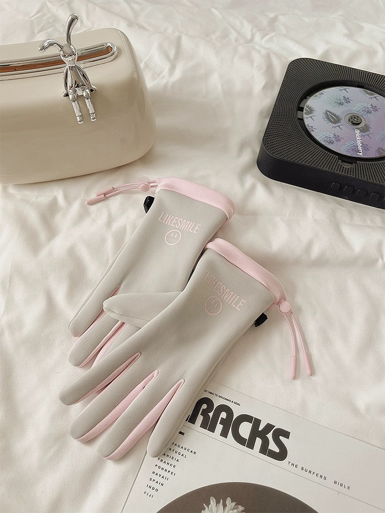 Fleece-Lined Touchscreen Winter Gloves