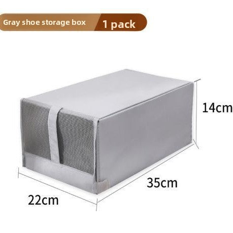 Foldable Fabric Shoe Storage Box