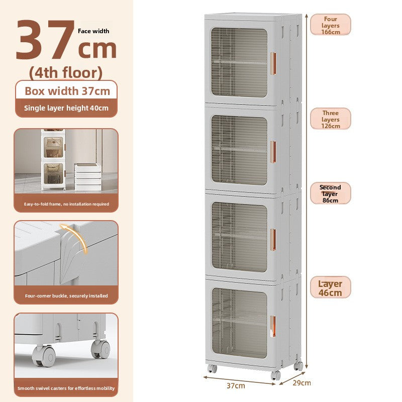 Foldable Plastic Storage Organizer
