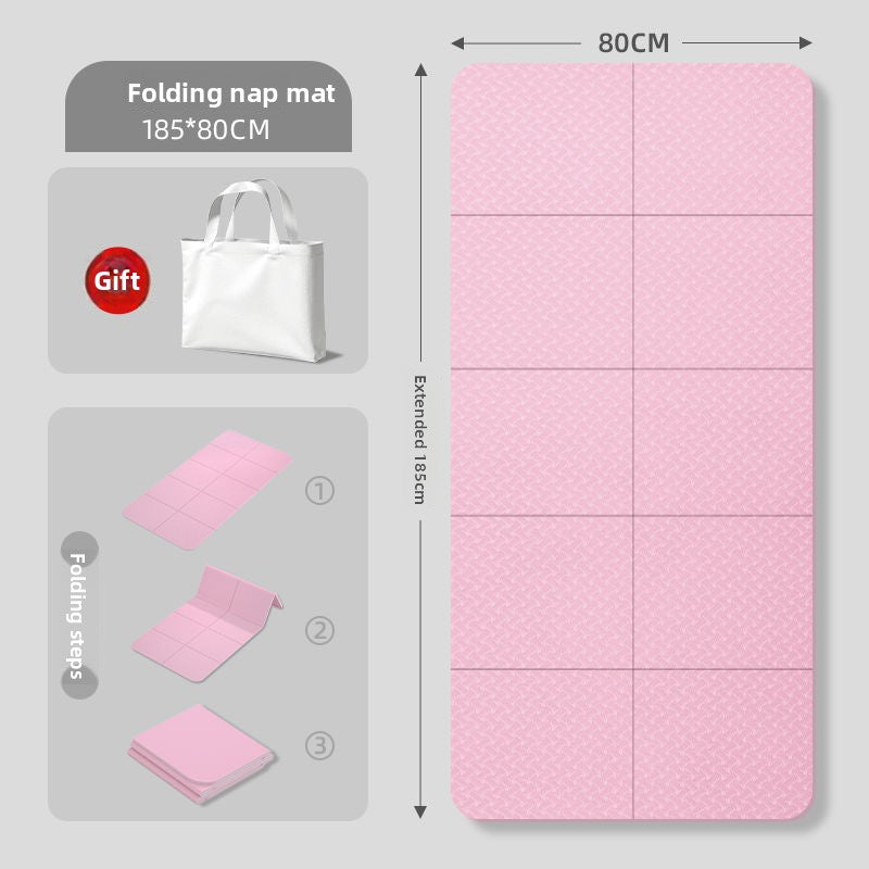 Foldable Thickened TPE Yoga Mat