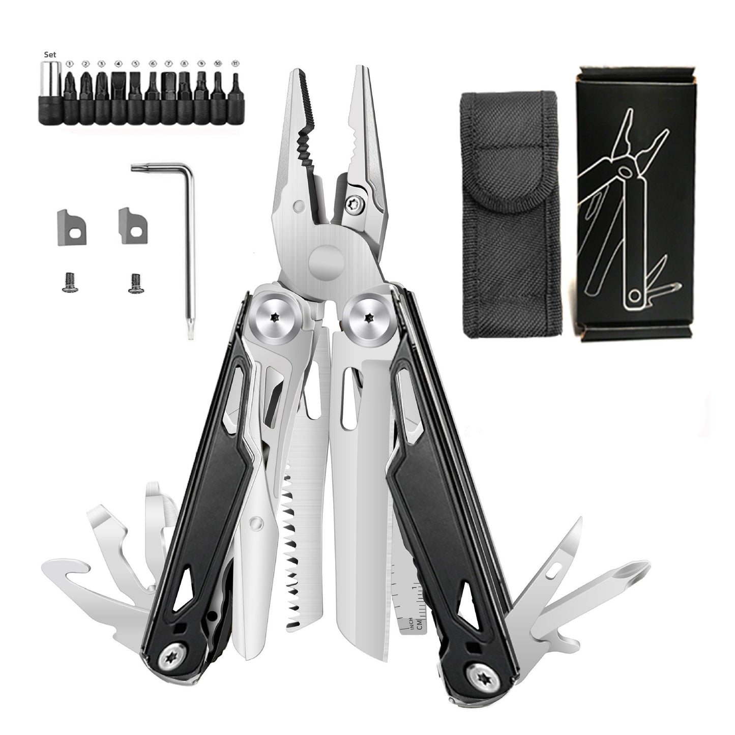 Folding tool pliers