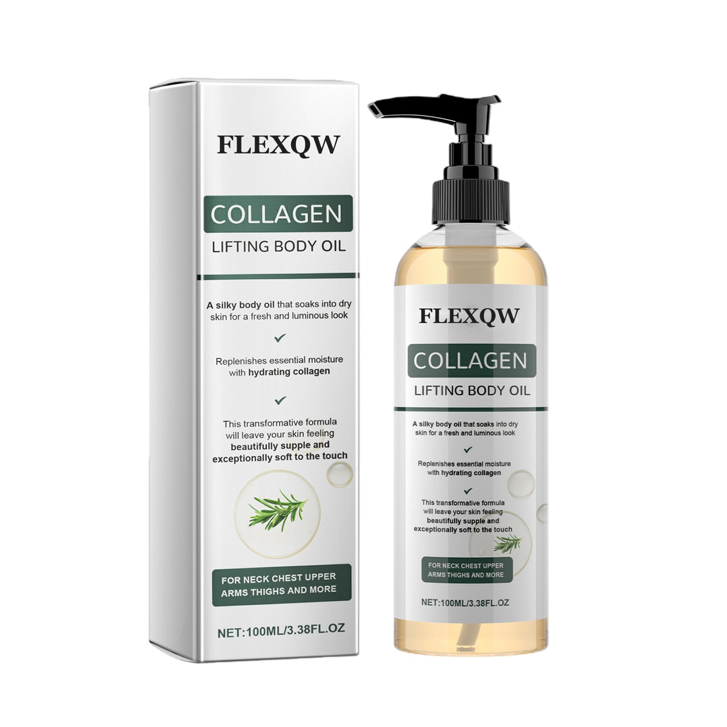 Fragrant Body Massage Oil for Skin Comfort