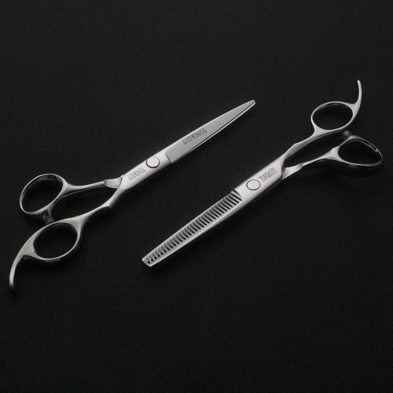 Fringe scissors combination tool