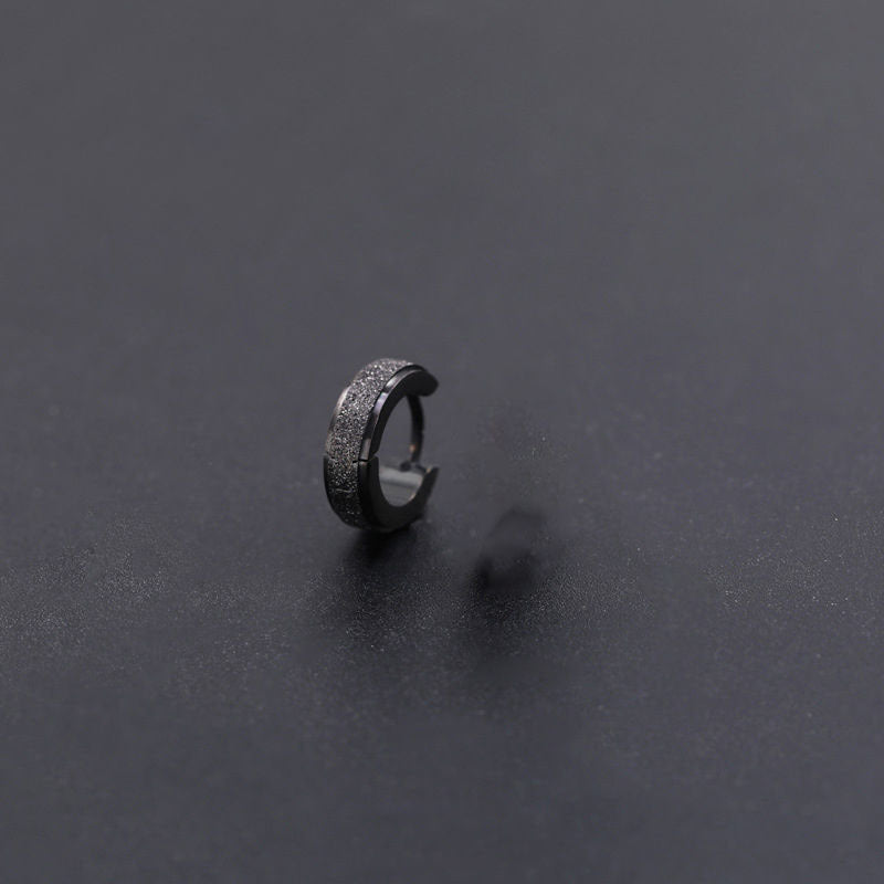 Frosted Geometric Ear Clip