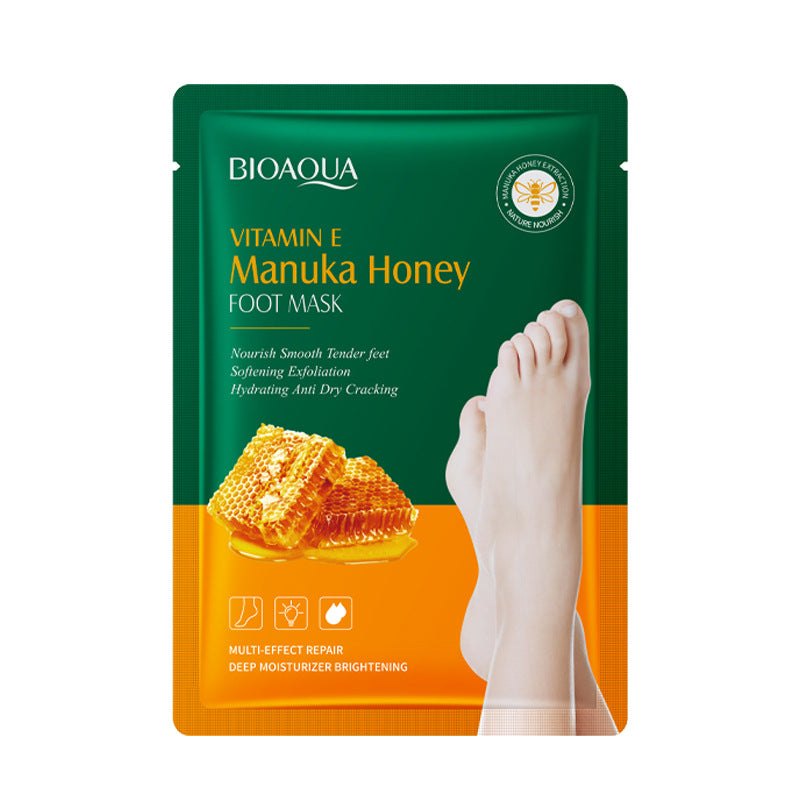 Full English Foot Care Series Foot Mask Fayankou Moisturizing and Moisturizing Foot Rejuvenation Foot Mask Cross-Border Wholesale