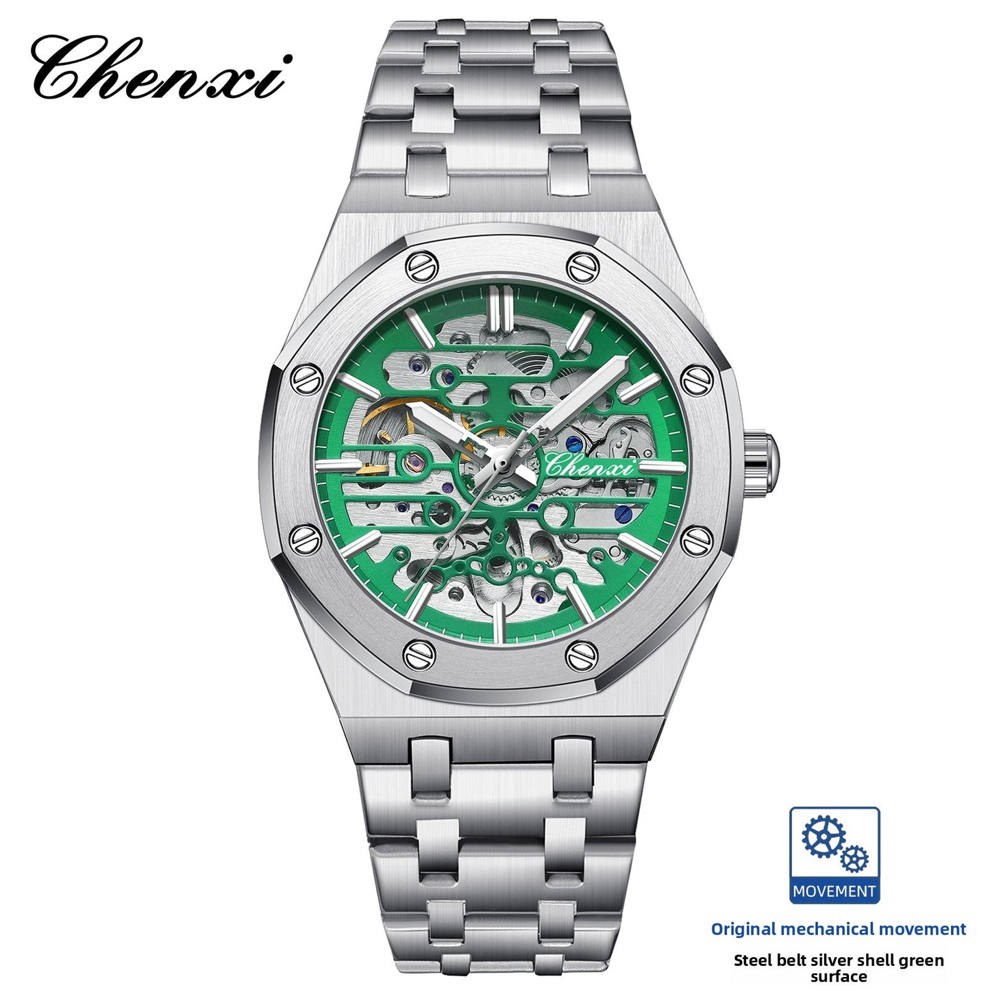 Fully automatic mechanical watch