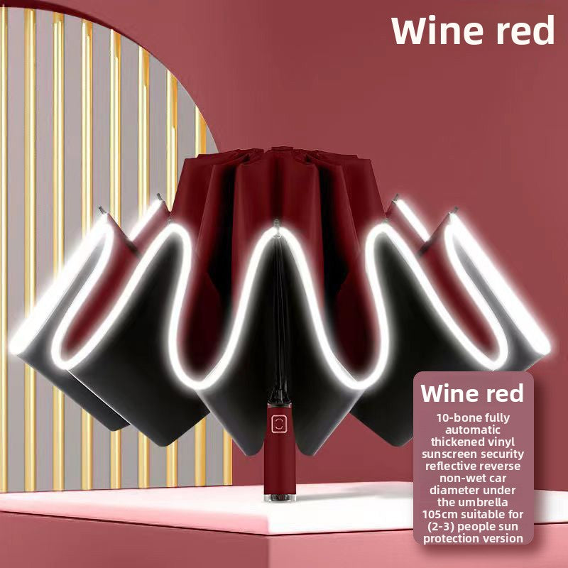 Fully Automatic Reverse Umbrella