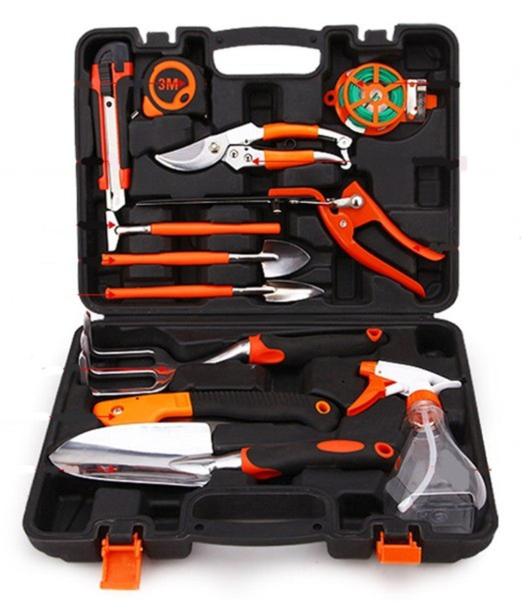 Garden Tool Set with Toolbox