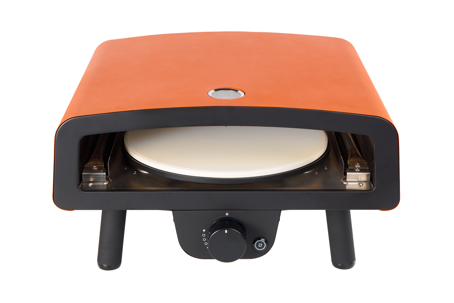 Gas Pizza Oven with Automatic Rotation and Temperature Control