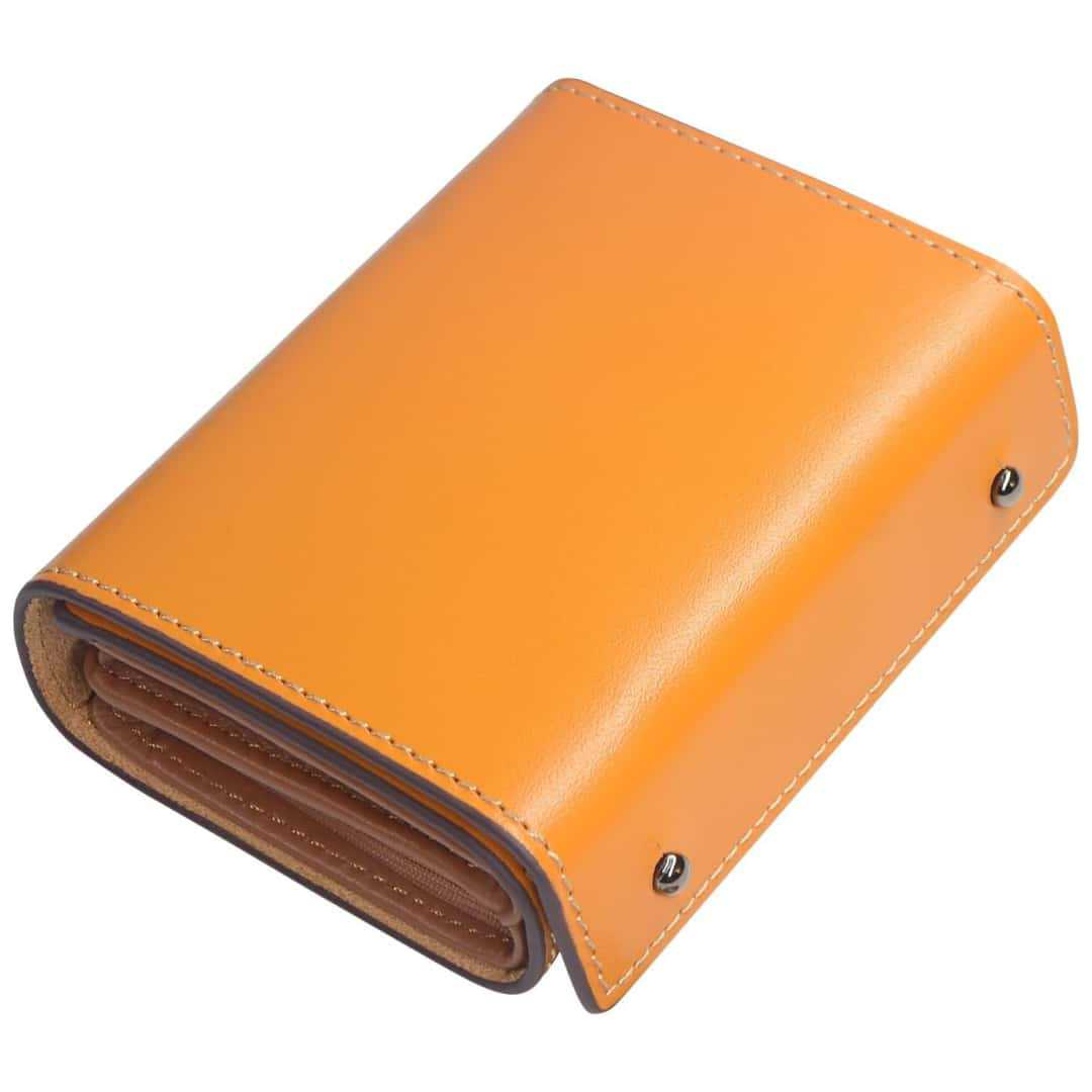 Genuine Leather Men's Short Wallet
