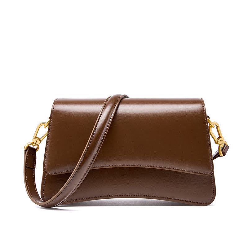 Genuine Leather Shoulder Crossbody Bag