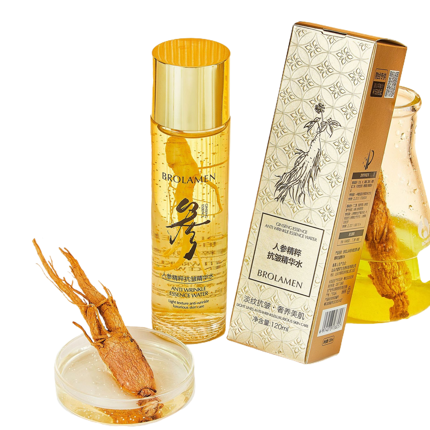 Ginseng Extract Anti-wrinkle Essence Water