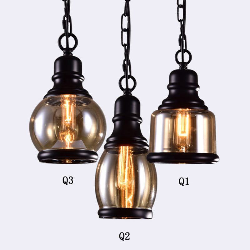 Glass Chandelier