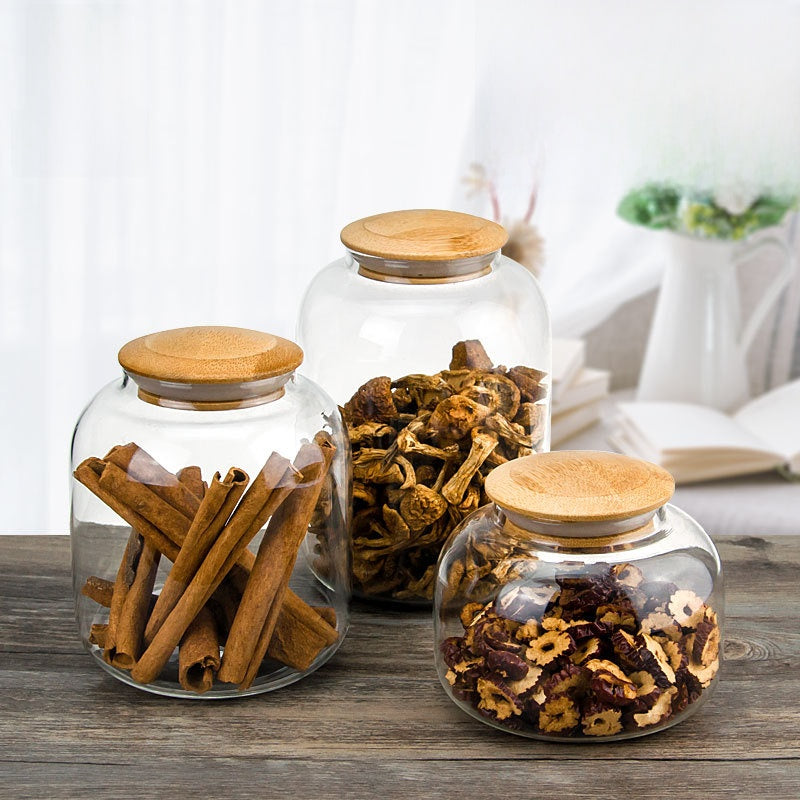 Glass Storage Jar