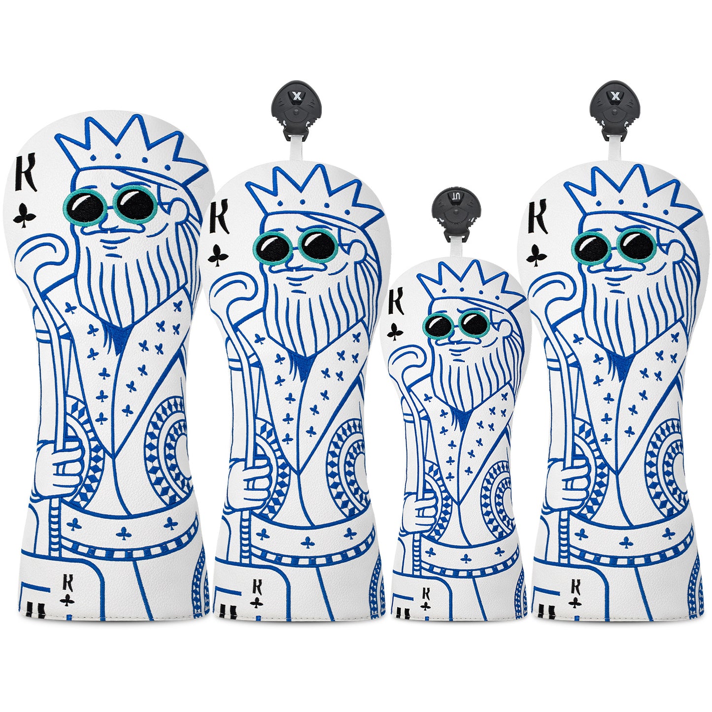 Golf Club Cover with Poker Card