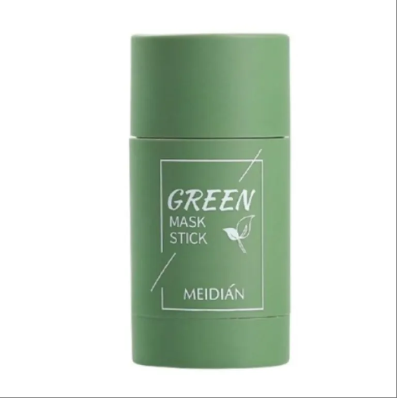 Green Tea & Seaweed Clay Stick Mask – Oil Control, Anti-Acne & Brightening Facial Treatment