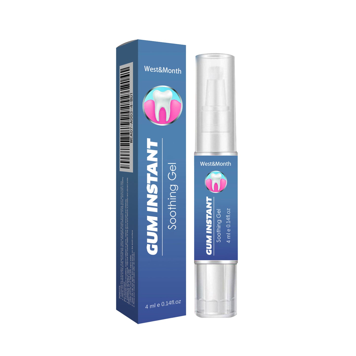Gum Care Gel for Oral Health and Whitening