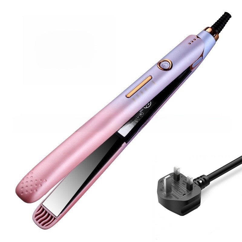 Hair bangs straightening splint straight plate clip