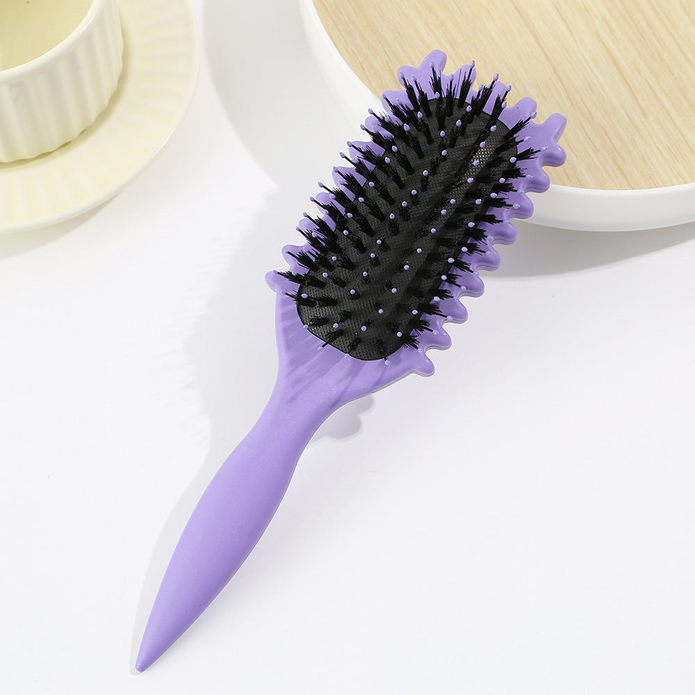 Hair Curling Brush with Air Cushion