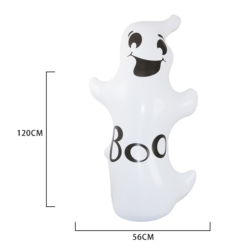 Halloween Inflatable Pumpkin Man Tumbler Decoration