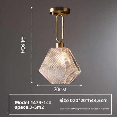 Hallway chandelier