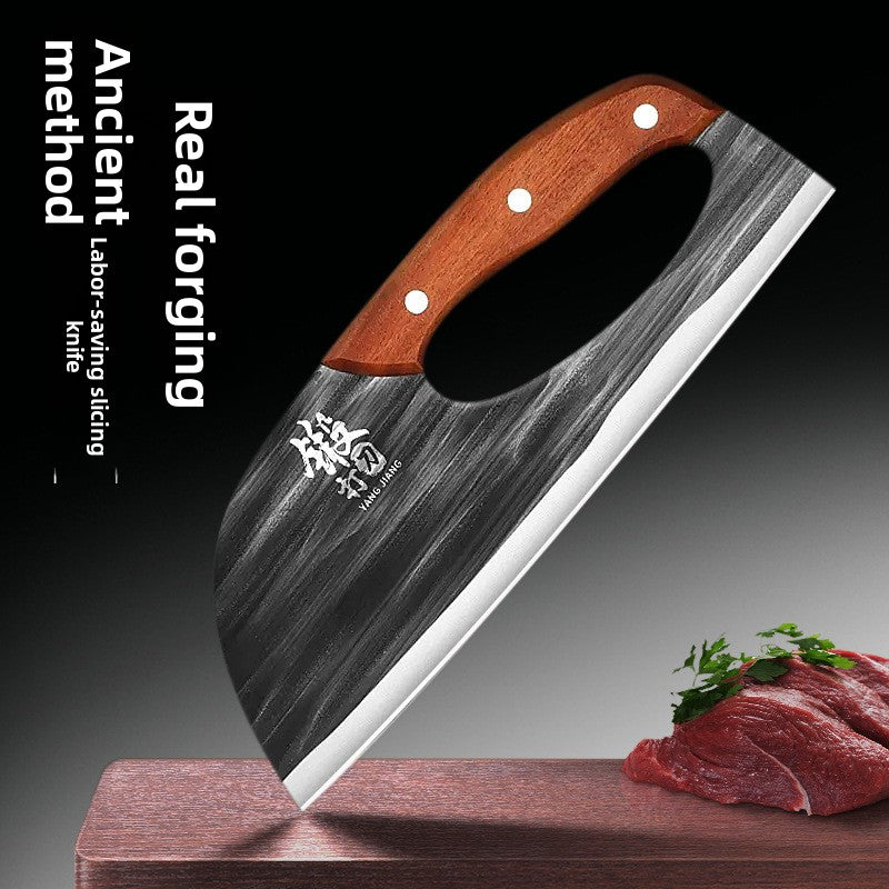 Hand-Forged Stainless Steel Kitchen Knife